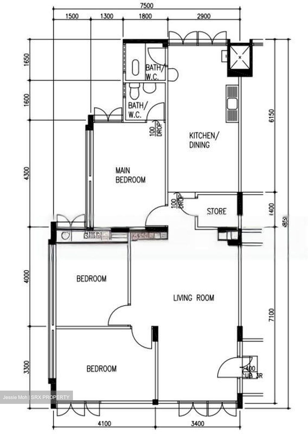 Blk 8 Saint George's Lane (Kallang/Whampoa), HDB 4 Rooms #461923311